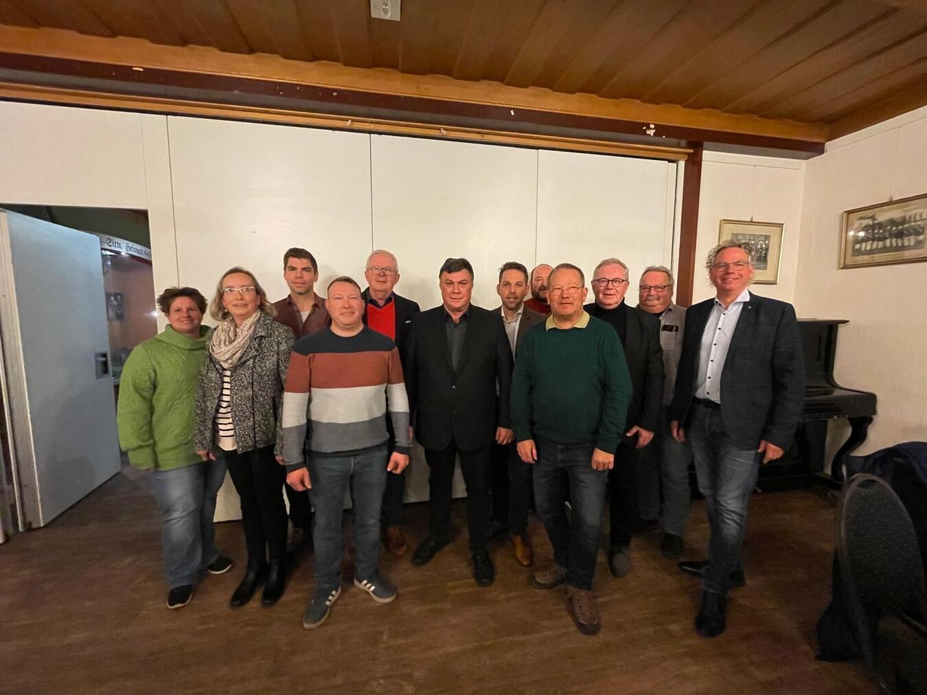 St. Sebastian-Schützen Emmerich wählen Vorstandsposten Wirtschaftlich und organisatorisch stabil präsentiert sich die St.-Sebastian-Bruderschaft Emmerich auf ihrer Versammlung. Foto: privat