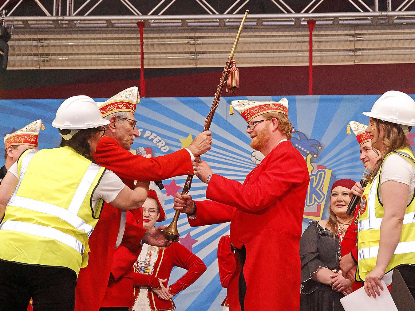 Wolfgang Rievers gab den Staffelstab weiter an seinen Nachfolger Christian Kühle.