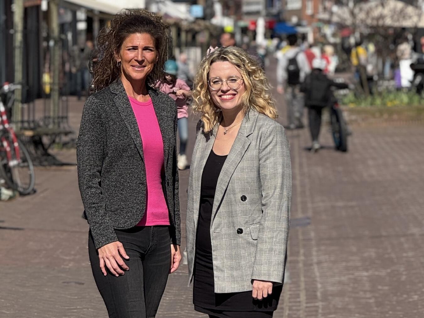 Große Pläne für die Kreisstadt Wollen sich gemeinsam den Herausforderungen stellen: WTM-Geschäftsführerin Verena Rohde (l.) und Kristina Janßen (Prokuristin der WTM). Foto: WTM
