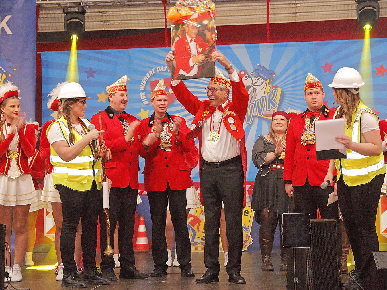 Zeremonienmeister Wölfi wurde nach 22 Jahren verabschiedet. 