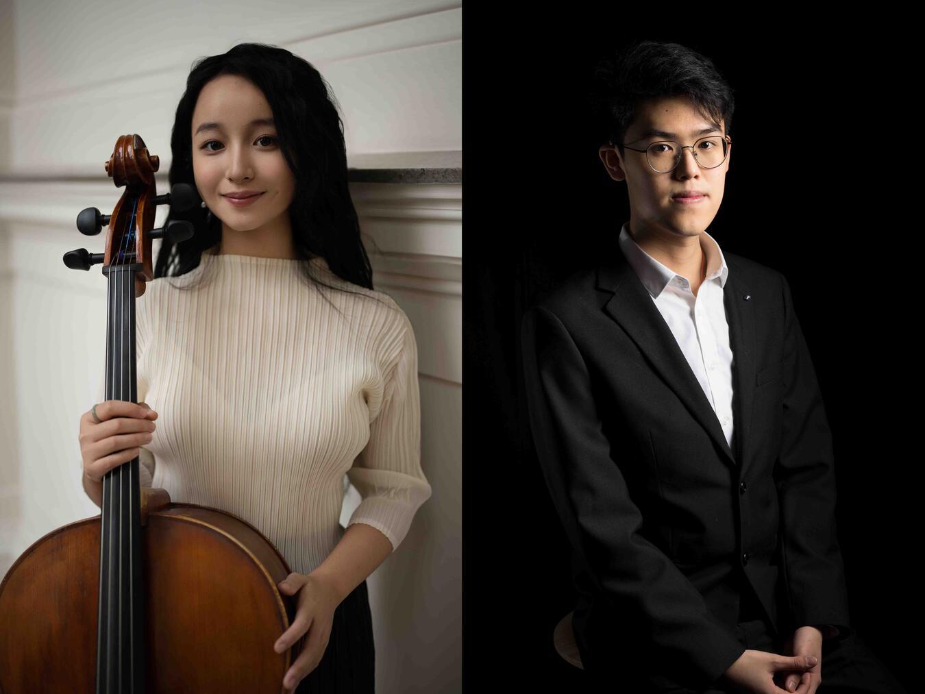Zhiyu Zhang und David Jun Chen. Foto: Klavierfestival NiederRheinLande