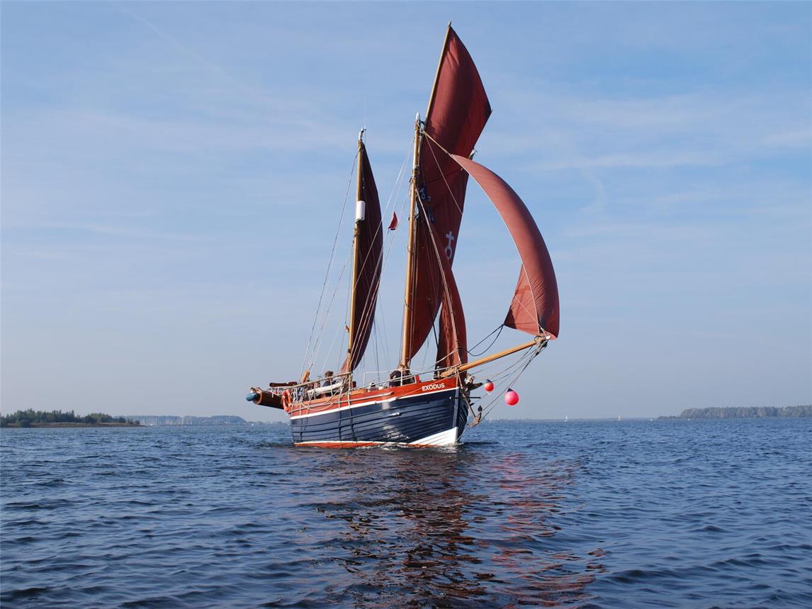 Ziel der Freizeiten sind spannende Reviere wie das niederländische Wattenmeer, das Ijsselmeer und diesen Sommer sogar die Ostsee. Foto: Evangelische Kirchengemeinde Kleve