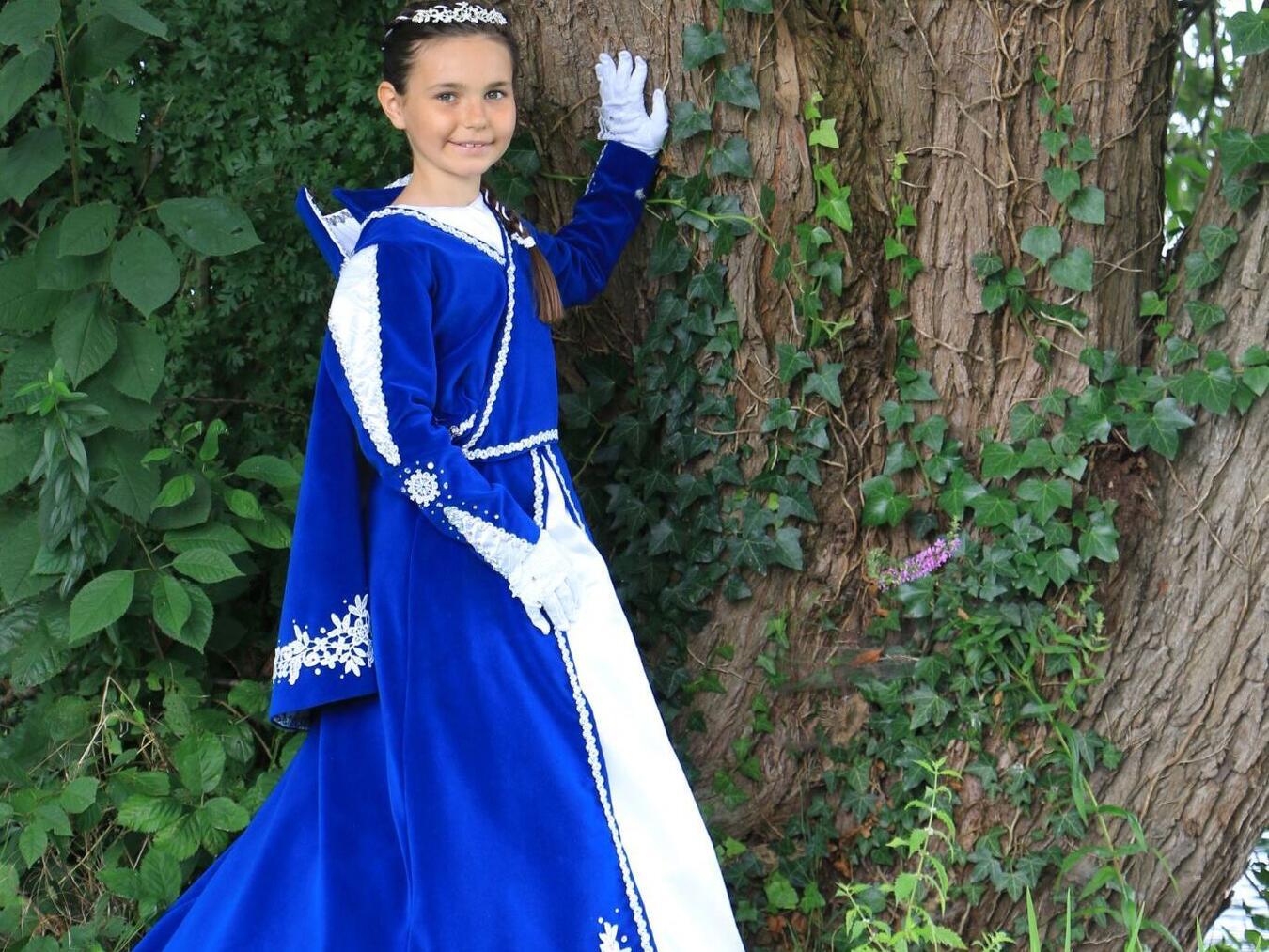 Zoey II., Kinderprinzessin der KKG Geldern. Foto: Ralf-Dieter Plaumann