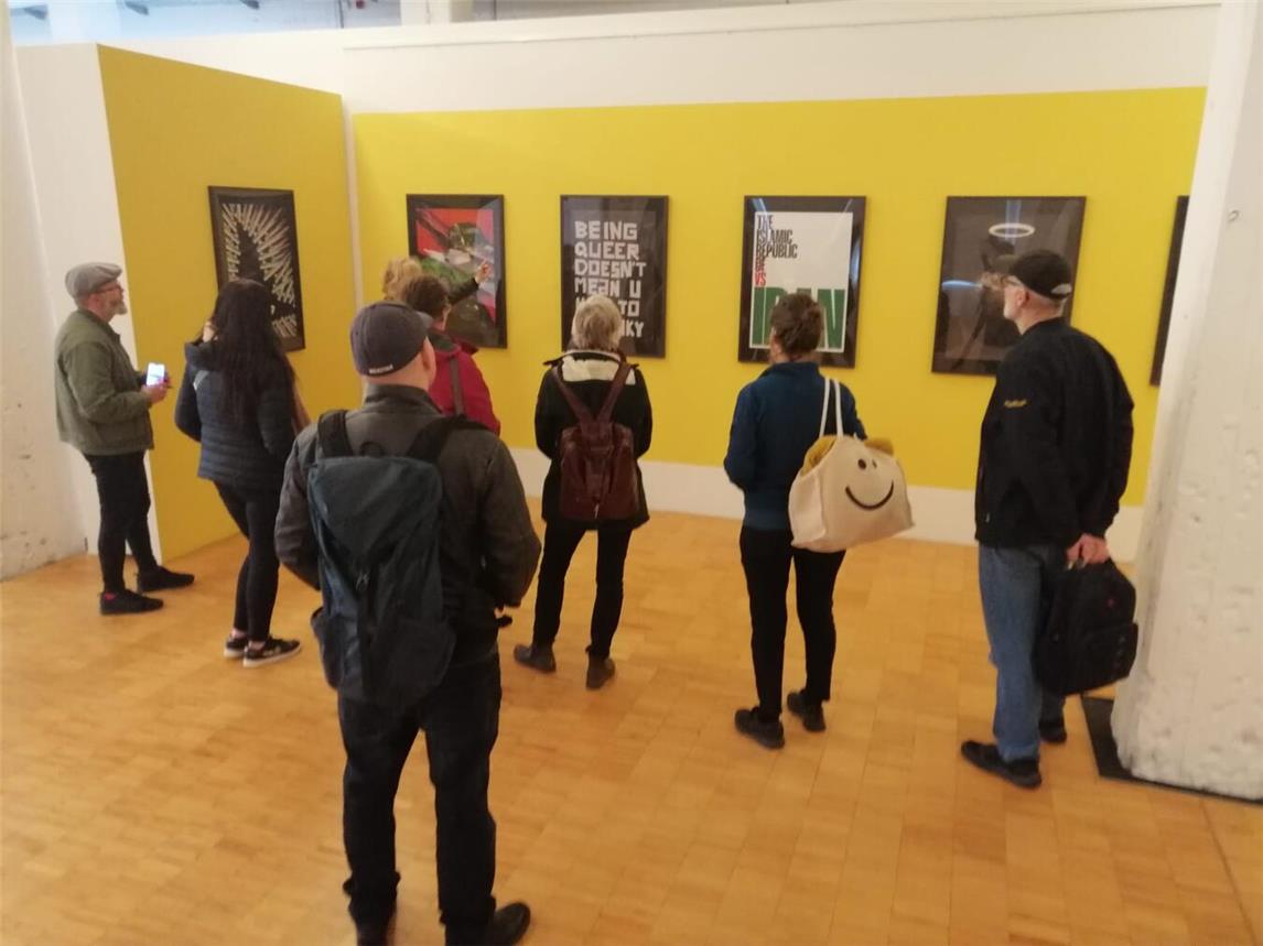 Zu Besuch im PAN: die Teilnehmer des BBZ-Projektes. Foto: privat