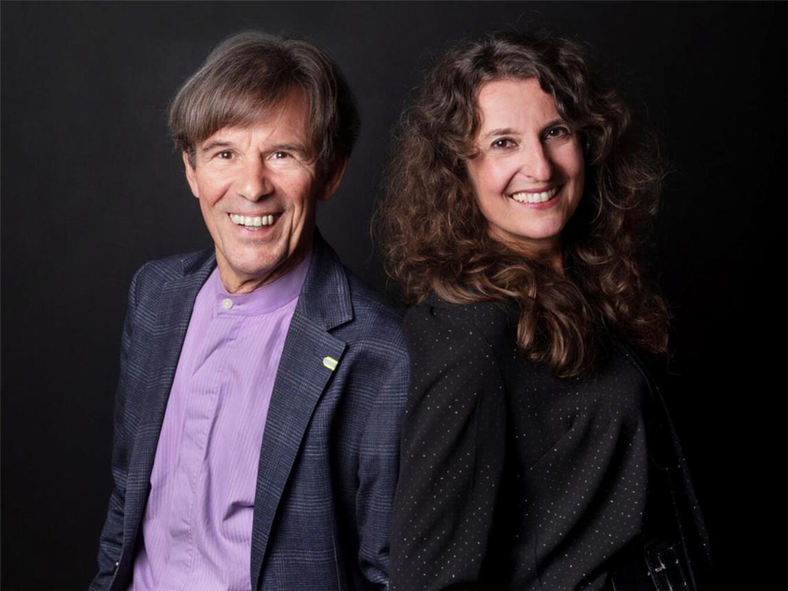 Zu Gast in Emmerich: Sängerin Mirjam Hardenberg und Gitarrist Norbert van Os. Foto: privat