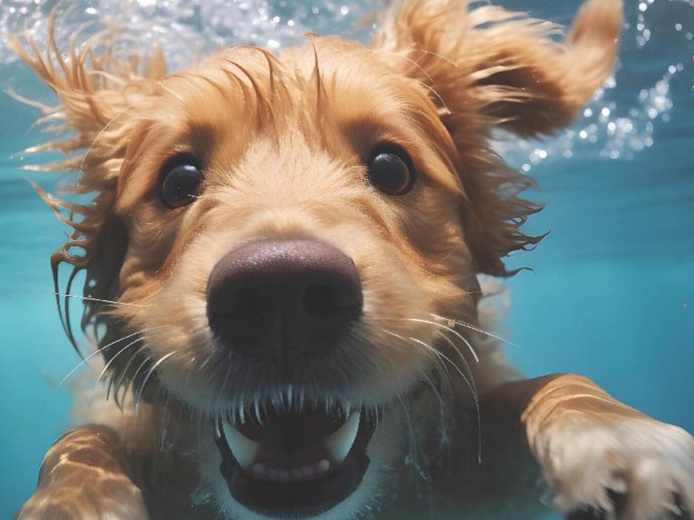 Zum Hundeschwimmen lädt die Gemeinde Issum ein.Foto: privat
