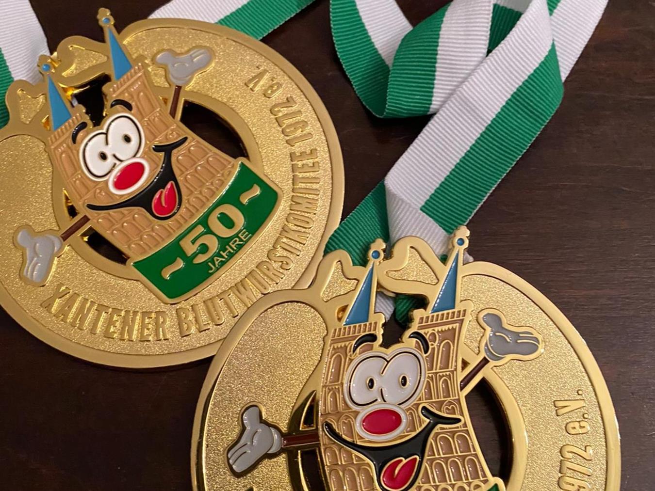 Zum Jubiläum gibt es einen besonderen Orden in Gold. Foto: privat