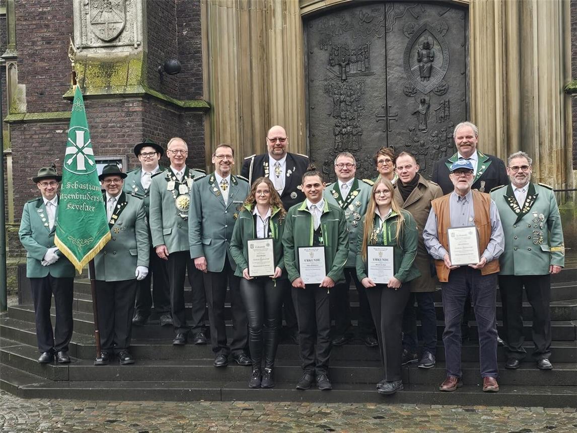Zum Patronasfest standen einige Ehrungen auf dem Programm.  Foto: privat