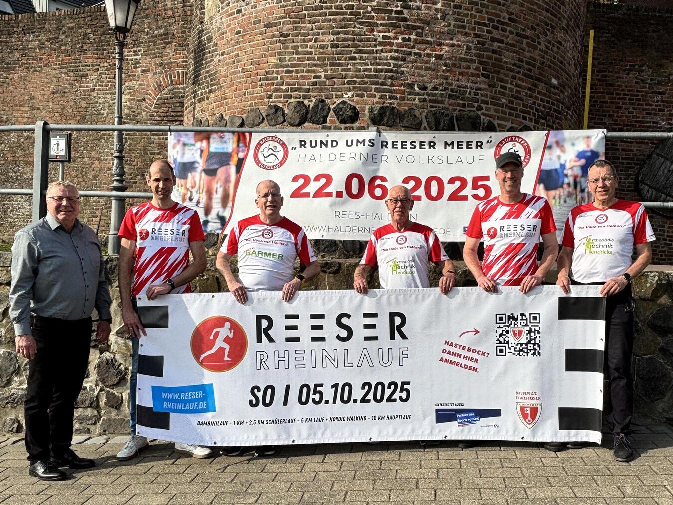 Neue Gesamtwertung für Volkslauf und Rheinlauf Zwei Läufe, zwei Vereine, ein Team: Der SV Rees und der Lauftreff aus Haldern arbeiten künftig beim Reeser Lauf-Cup zusammen. Foto: privat